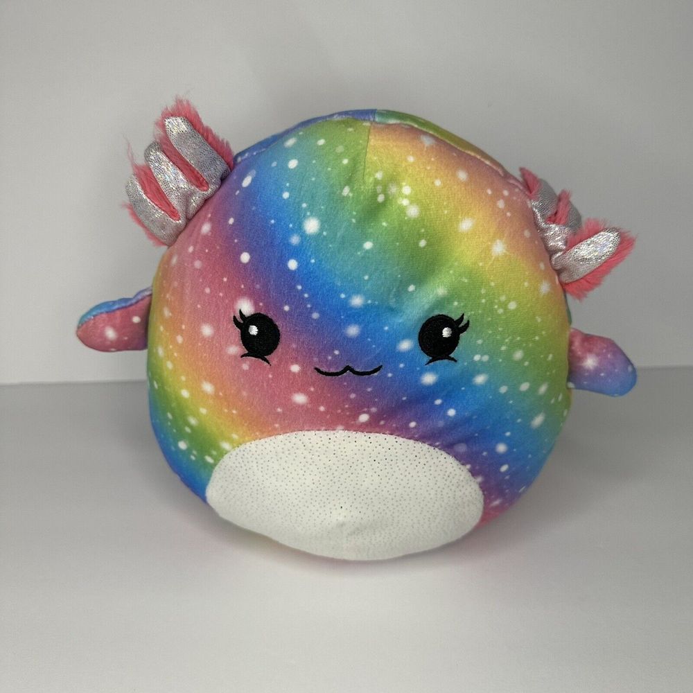 Squishmallows Axolotl Mystery Squad Edition Scented Rainbow‎ Axolotl 8"